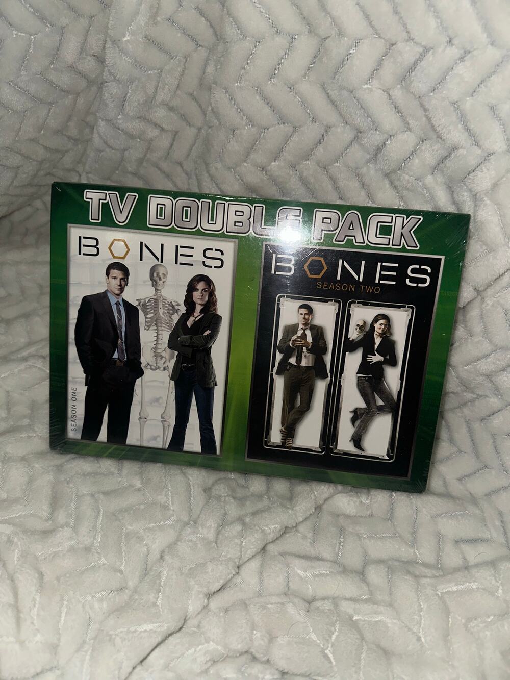 Bones Seasons 1 & 2 DVD TV Double Pack New Sealed
